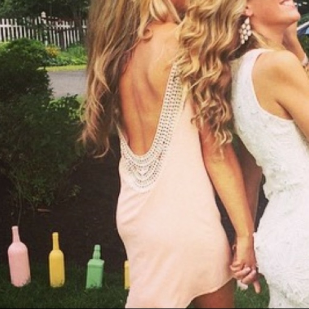 Dainty hooligan backless sundress